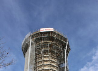 Rénovation chateau d'eau Le Fay