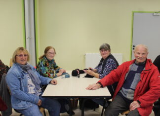 La présidente en bleue entend bien apporter un nouveau souffle