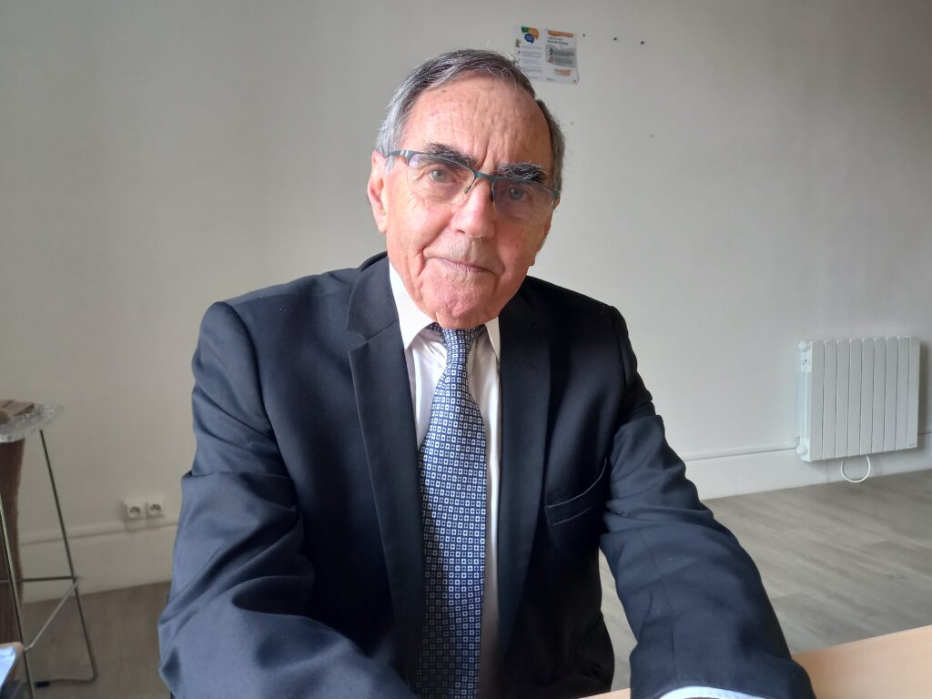 Portrait de Gilbert Barbier ancien maire de Dole