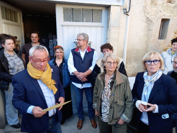 Les artistes présent lors du vernissage