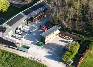 Entreprise Bati Charpente vue du dessus