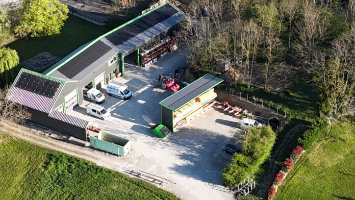 Entreprise Bati Charpente vue du dessus