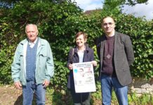 Jean Rameaux, Dominique et Pierre Ganet de Vie et Patrimoine Pleure