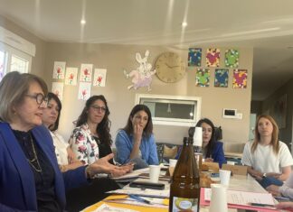 Les gérantes de micro-crèche avec Danielle Brulebois
