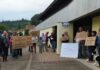 LES OPPOSANTS PELLETS QUI MANIFESTENT