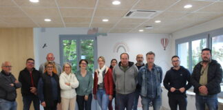 Les artisans qui ont travaillé sur cet agrandissement
