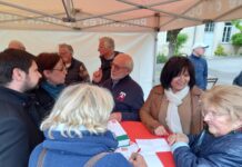 rencontre de quartier à Goux entre les habitants