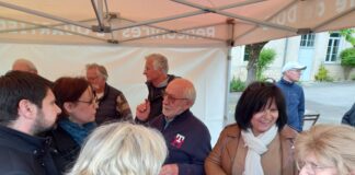 rencontre de quartier à Goux entre les habitants