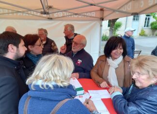 rencontre de quartier à Goux entre les habitants