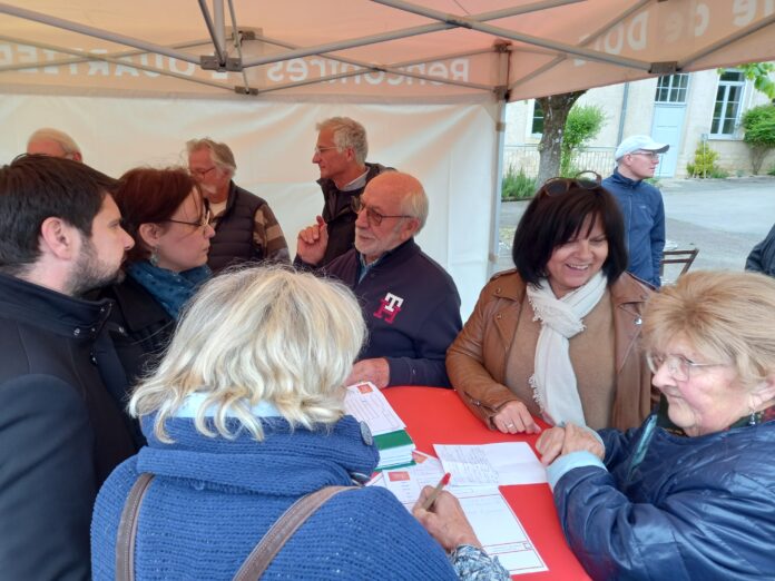 rencontre de quartier à Goux entre les habitants