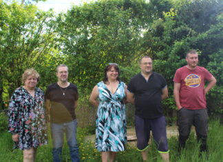 Les présidents des 5 associations qui ont réalisé ce bulletin associatif