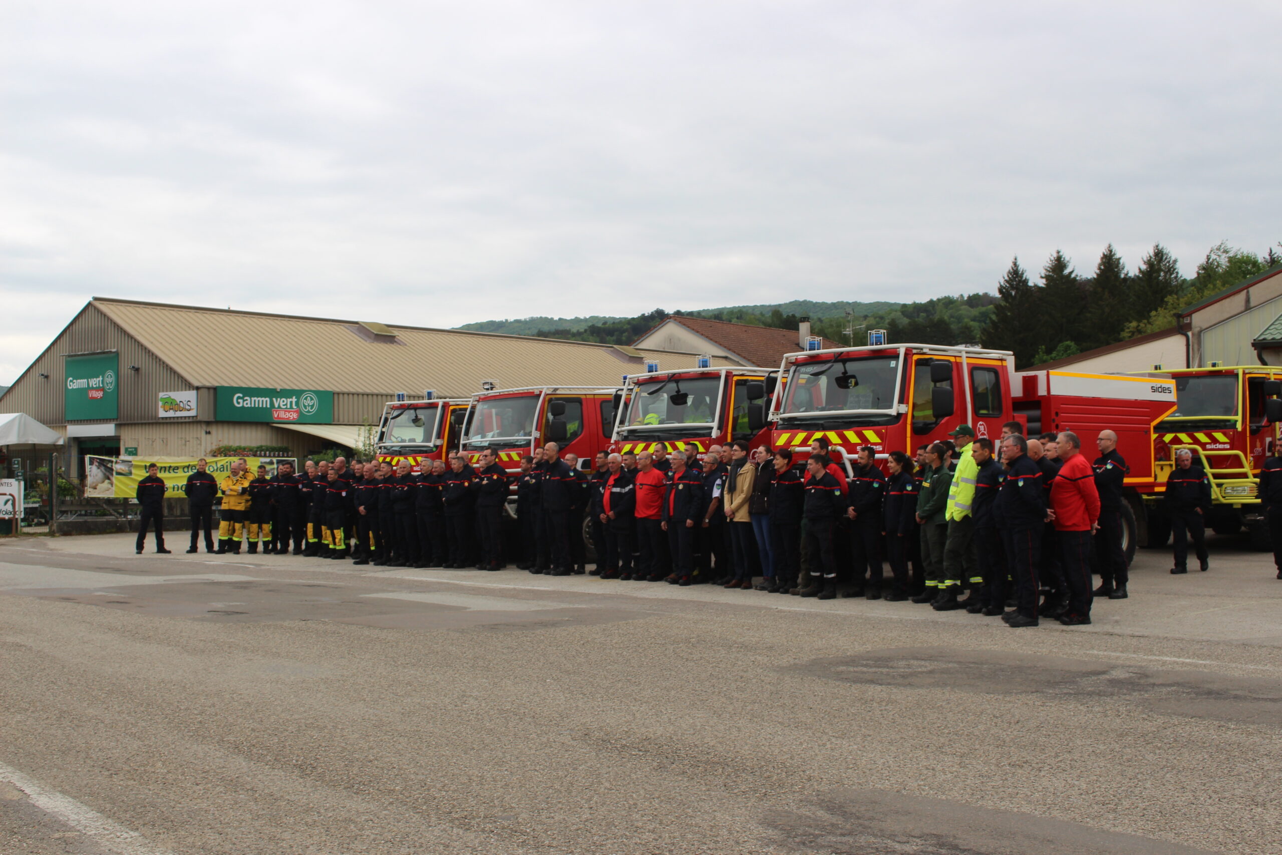 tous les participants salle polyvalente d’Arinthod