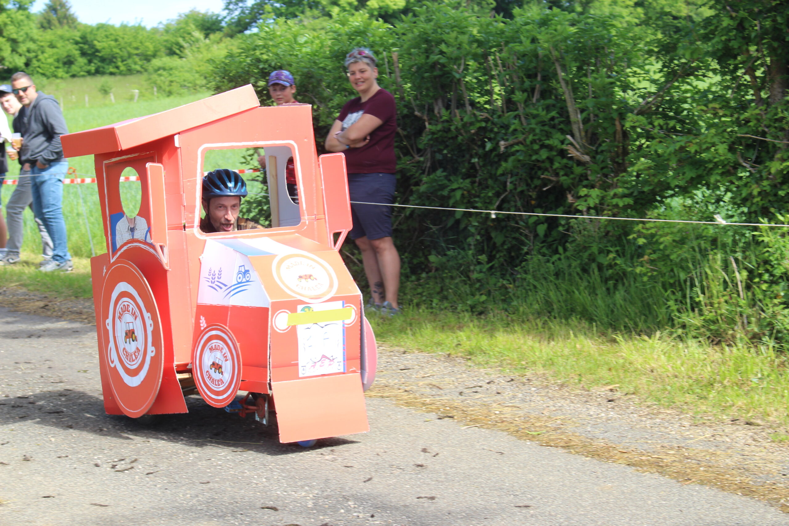 Course de caisse à savon