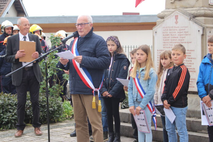Jean Charles Grodidier prend la parole