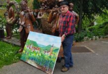 Dominique sculpteur Arbois