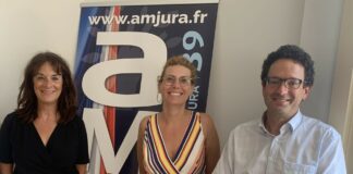 De g. à d., Sandrine Gauthier-Pacoud, Aurélie Nicolas et Fabrice Castro