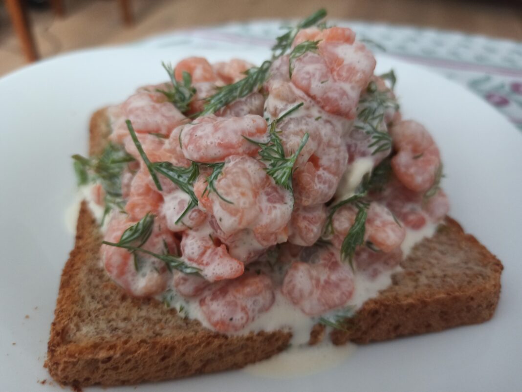 toast Skagen plat suedois