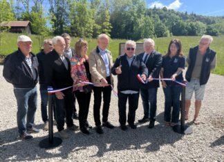 Champagnole Nozeroy. Les nouveaux aménagements du site de La Langouette inaugurés