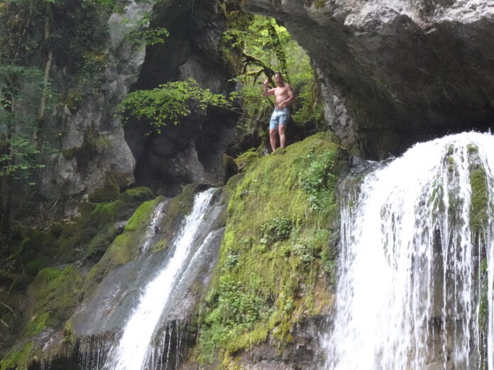 Jérémy Nicollin saut de falaises