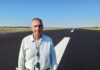 directeur de l'aéroport de Dole-Jura sur la nouvelle piste