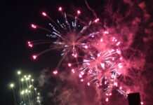 13 Juillet feu d'artifice à Arinthod