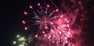 13 Juillet feu d'artifice à Arinthod