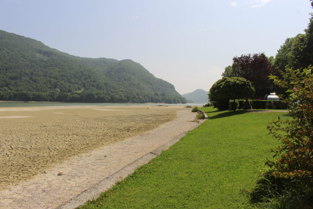 Lac de Coiselet sec