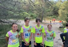 collégiens d'Arinthod 8e aux championnats de France UNSS de course d'orientation