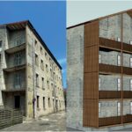 réhabilitation prison Lédon 3D