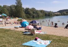 Plage base de loisirs Osselle 2025