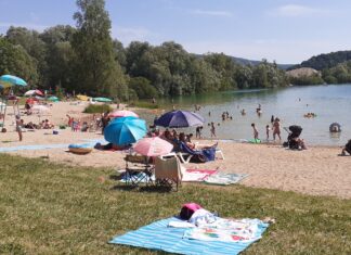 Plage base de loisirs Osselle 2025