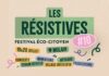 Affiche éco-festival Les Résistives