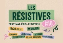 Affiche éco-festival Les Résistives