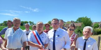 Inauguration nouveaux bassins de rétention