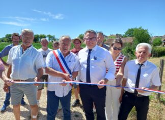 Inauguration nouveaux bassins de rétention