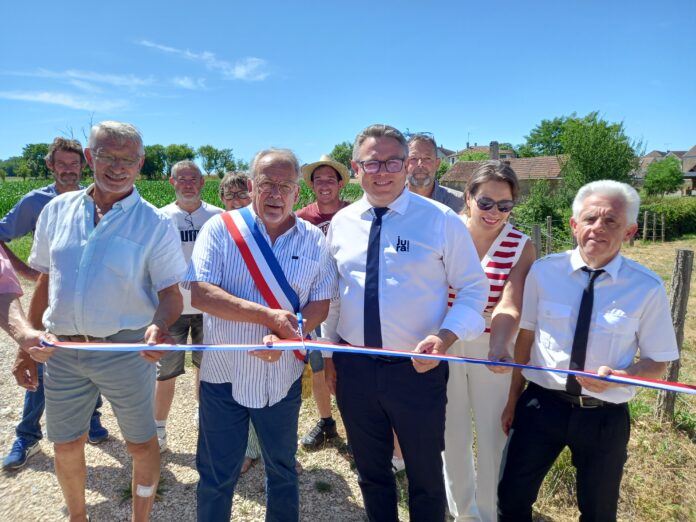 Inauguration nouveaux bassins de rétention Inauguration nouveaux bassins de rétention