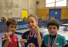 Jeunes joueurs tennis de table Jura