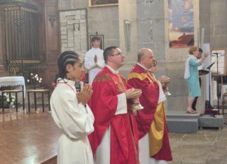 Christopher Saunier devient prêtre dans le Jura