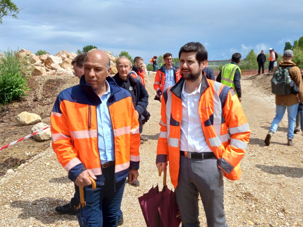 Parc urbain Dole chantier 2026
