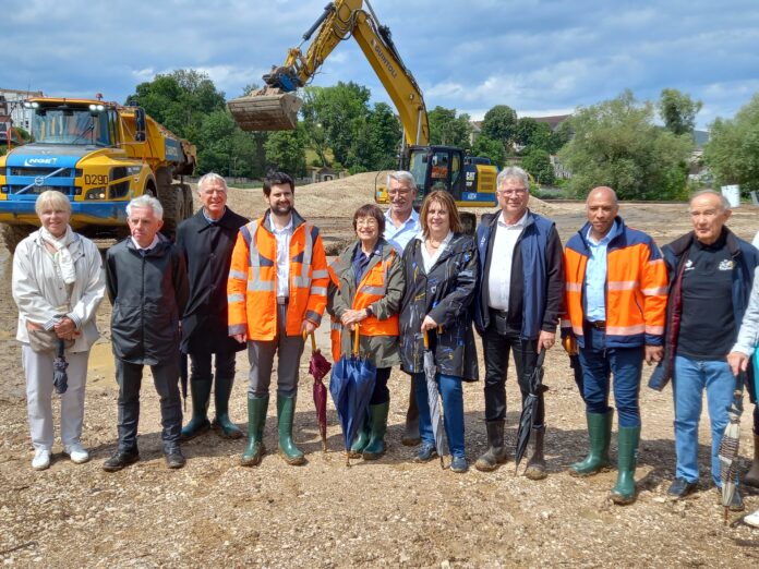 Parc urbain Dole chantier 2026