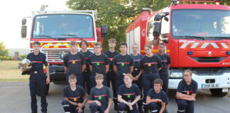 jeunes sapeurs-pompiers Petite Montagne