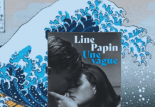 Première de couverture Livre de Line Papin - Une vague