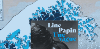Première de couverture Livre de Line Papin - Une vague