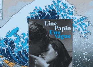 Première de couverture Livre de Line Papin - Une vague