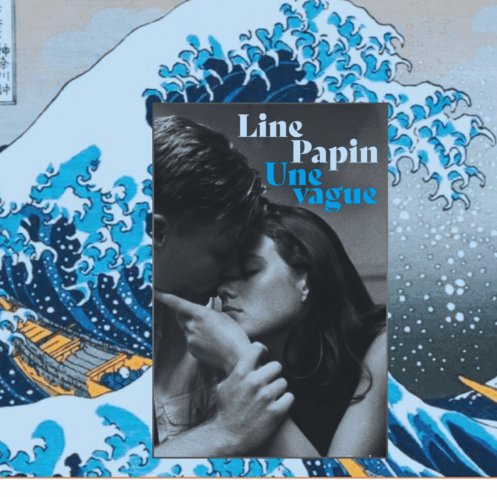 Première de couverture Livre de Line Papin - Une vague