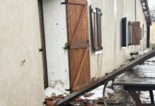 Orage violent dans le Jura