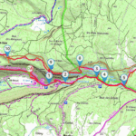 Carte balade cascades du herisson