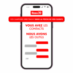 Téléphone Visuel Hebdo39 Campagne SMS + Emailing