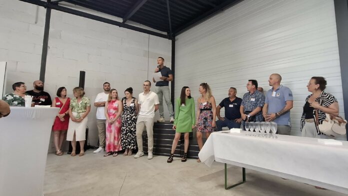 Inauguration agence Hodelia Caséo Champagnole