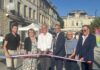 Inauguration place de la liberté Lons-le-Saunier